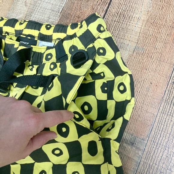 Nike x Cactus Plant Flea Market CPFM Yellow Black Patterned Pants Size Medium - Picture 11 of 16